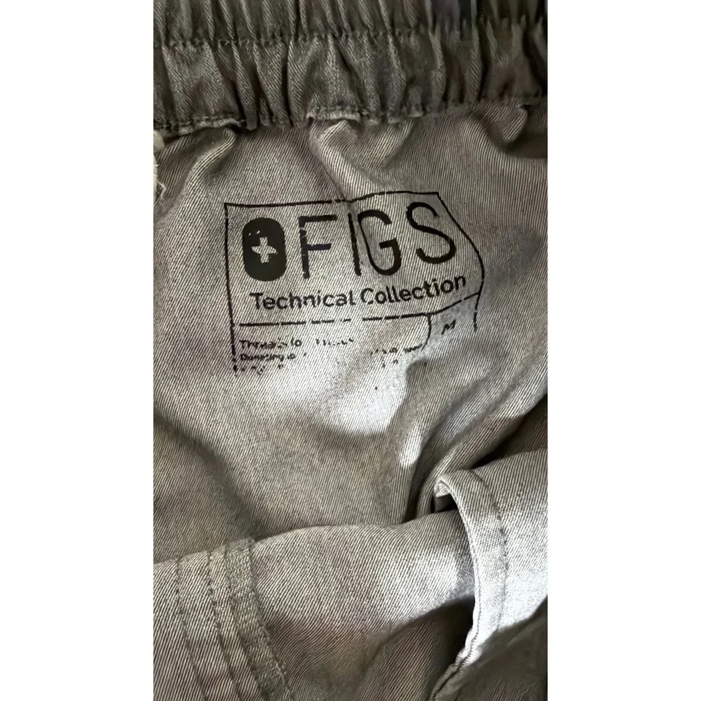 Figs Men's Pisco  Graphite Gray Straight-Leg Nurse Scrub Pant Size Medium